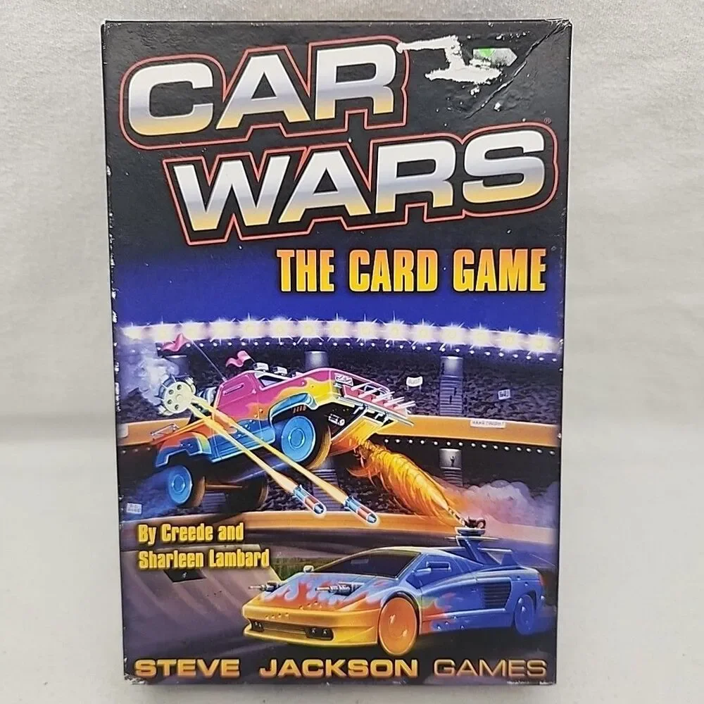 Game Car Wars Card Killer Battle Missles Guns Steve Jackson Games Used 2015